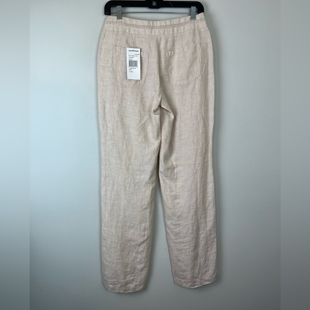 NWT Gerry Weber Linen Beige Trousers Size 4